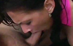 Let busty babe gag