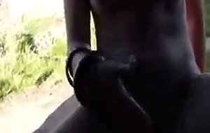 Cute student drilled