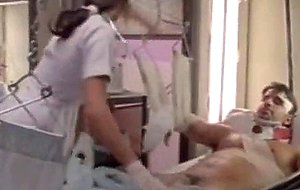 Kira kener nurse handjob