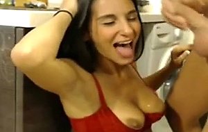 Perfect teen anal & gag
