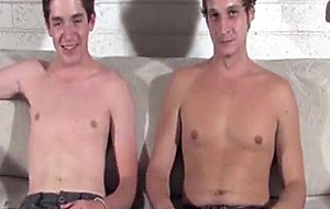 Two lovely college guys