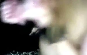 Blonde amateur teen stripping on cam