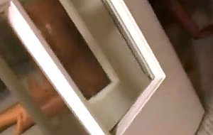 Ebony babe with huge ass fucked