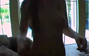 Horny girl sucking big cock
