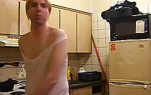 Dancing transgender via cam