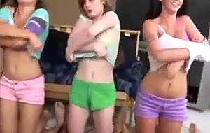 College girls host bj contest at frat party