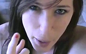 Teen masturbation before webcam