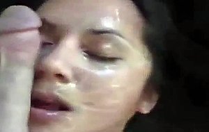 Amazing wife sucking the cock -