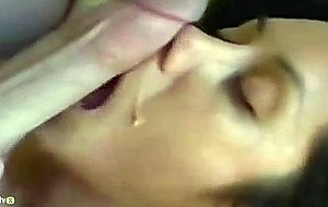 Amazing wife sucking the cock -