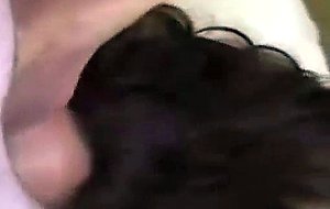 Amazing wife sucking the cock -