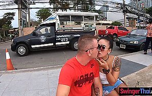 Amateur big tits Thai girlfriend moaning loud when boyfriend fucked her