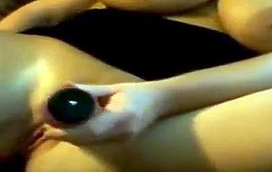 A beautiful woman in webcam shows h