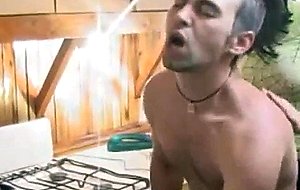 Amateur honey threesome with crossdressers