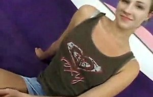 Average blonde with small tits