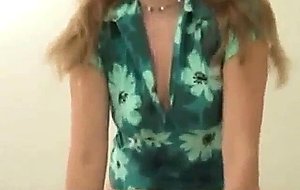 Independent teen girl toying pussy by big vibrator toy