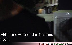 Amateur latin stud Axel anal fucked bareback for money