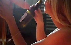 Bailey blows a vibrator