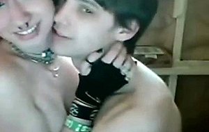 Amateur emo teen couple