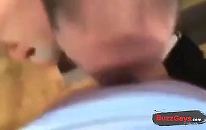 Guy sucks his buddy for cum then shoots his load