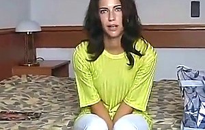 Yummy honey petite brunette amateur
