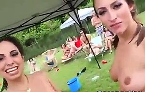 Porno-stars invade university for teen-sex