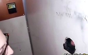 Petite blonde amateur sucks 3 cocks 