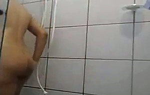 Sexy wife in the shower