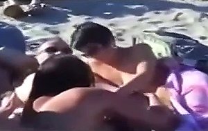 Nude beach - swingers beach