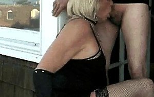 two crossdressers play together