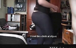 Hot bubble butt milf homemade
