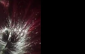 Amateur ebony babe sloppy big black cock blowjob