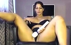 She enjoys the dildo
