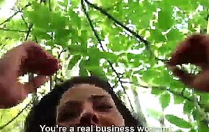 Maria fiori haggles for some serious porno money