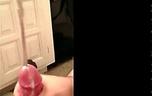 Deep Urethral Sounding with two cum shots