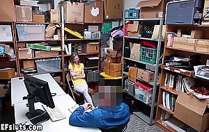 Crying russian teen thief Catarina Petrov fucked by a dirty LP officer