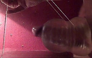 Daddy cum huge and moaning
