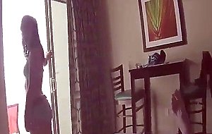Hardcore fuck in the hotel room with brunette