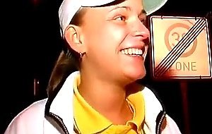 Blonde deutsche Amateurin solo