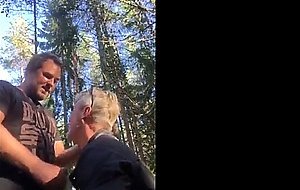 Horny Bear Fuck Outside