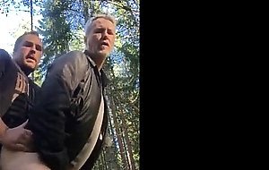 Horny Bear Fuck Outside