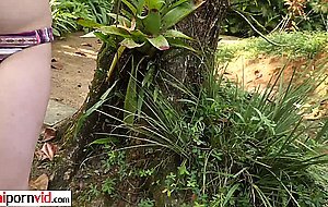 Amateur brazilian teen Anne Bonny certainly knows how to please a big dick