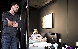 Stepdad gets mad and wants his stepdaughter and new wife out of his house