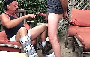 Horny Daddy Worships and Sucks Cock with Passion