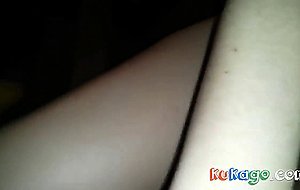 shy girl almost ready for a threesome