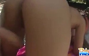 Sweet Grey gets nailed and receives hot sperm