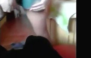 College girl almost pukes when he cums in her mouth