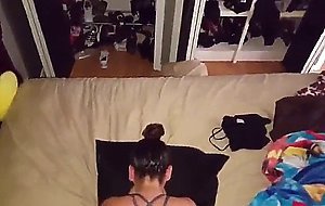 Latina milf sneak fuck