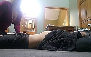 blowjob on the floor with a messy cumshot, good views