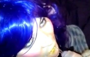 Amateur CD piss drink and facial