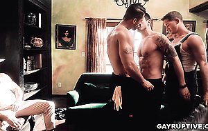 Foursome Indulgence of Passionate Anal Gay Sex